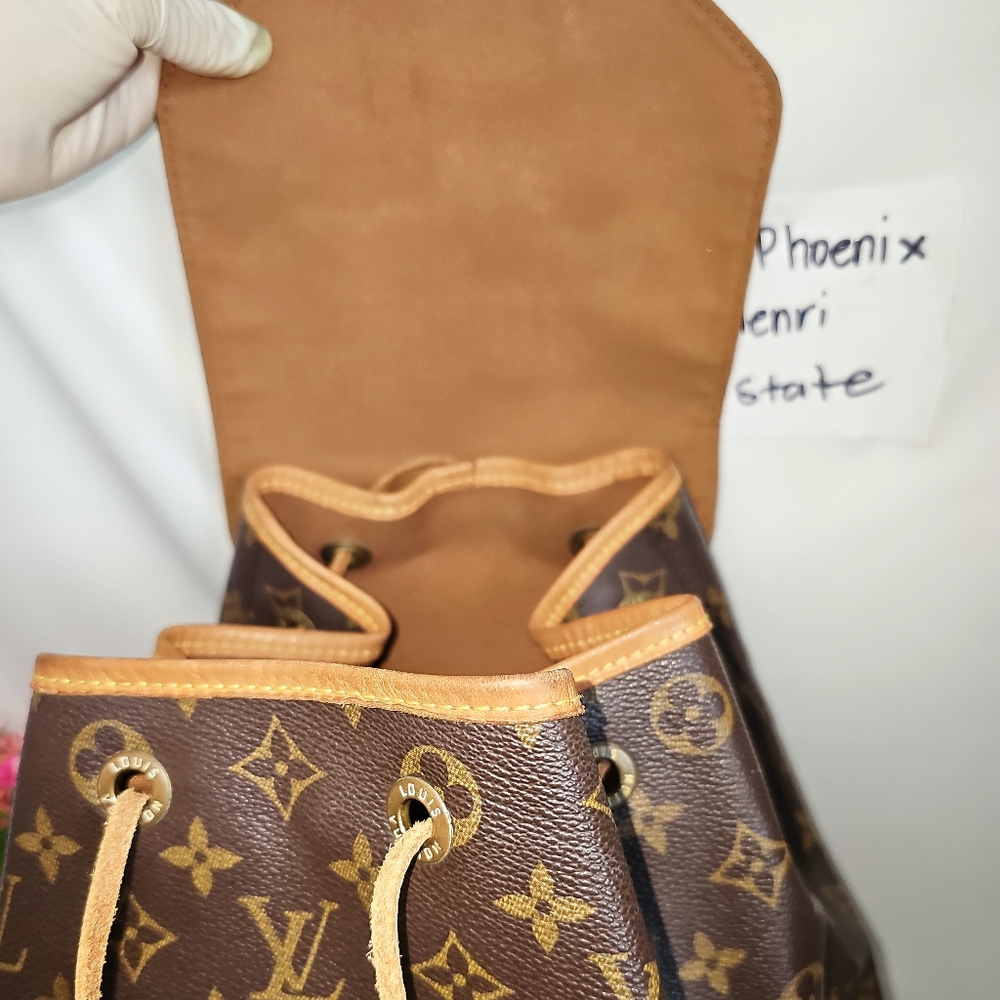 🔥Authentic 🔥 Louis Vuitton Brown Monogram Backpack - Picture 11 of 15